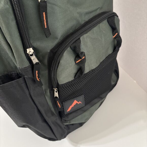 Urban sport Backpack 13W X  18D X 7D.  6 Compartments Green /black. NWTs - Picture 11 of 14